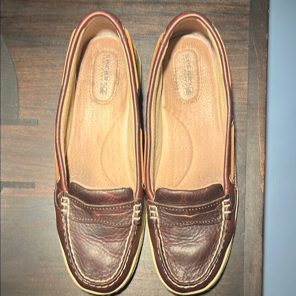 Sperry Brown Leather Loafers
